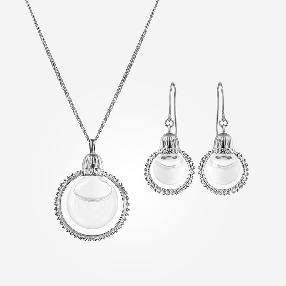 Halo Water Set Silver