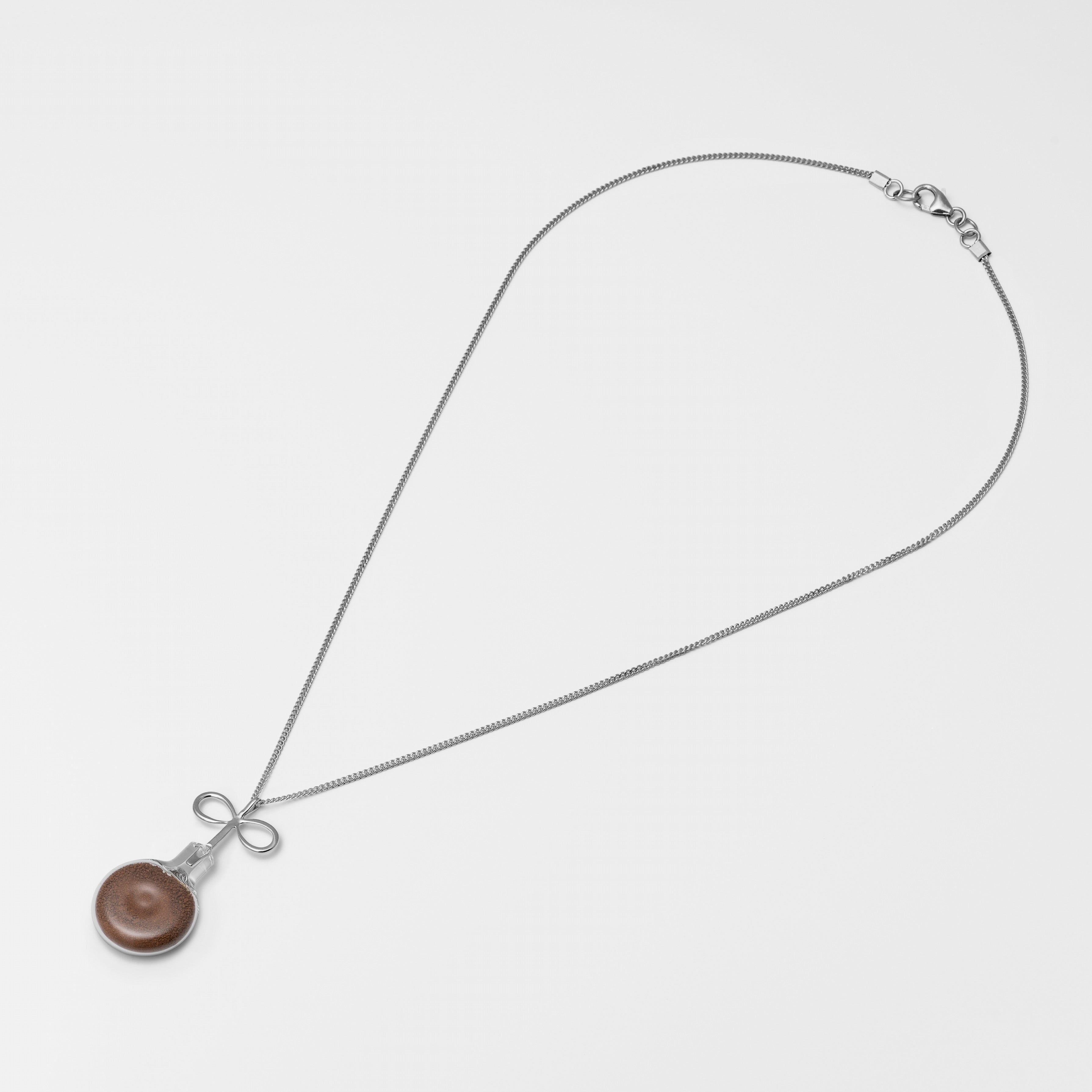 Infinity Soil Necklace Silver